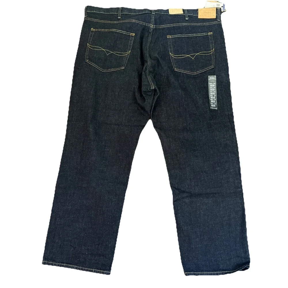 Polo Ralph‎ Lauren Jeans Mens Hampton Straight  Relaxed Low Stretch 48B x 32 NWT